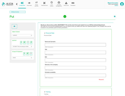 Quality Surveys and Feedback Analysis