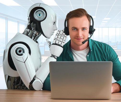 Formación con Inteligencia Artificial para Contact Center